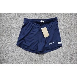Nike Shorts womens  Small Navy Blue White Dri-Fit Academy Pro Soccer NW